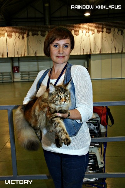 Rainbow XXXL*RUS, VICTORY, выставка "Гламур-Гранд"