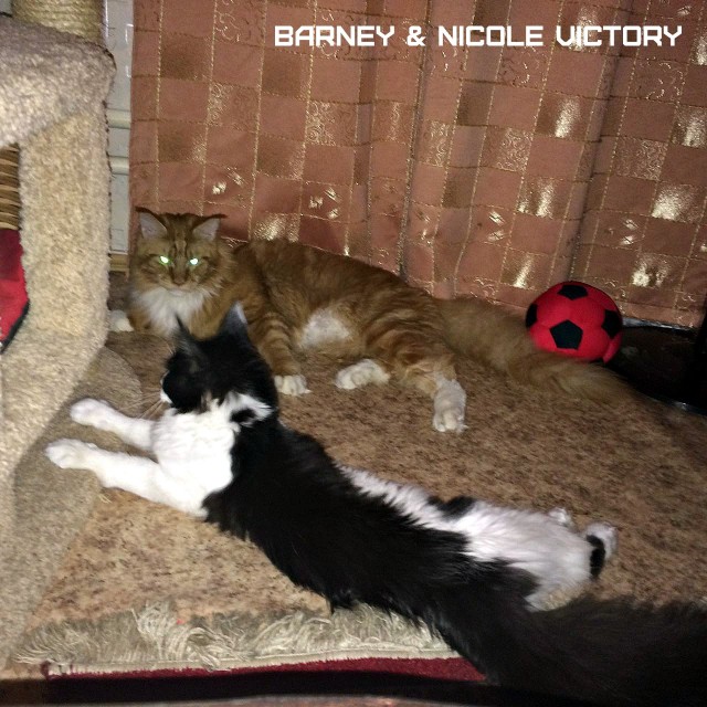 Barney and NICOLE VICTORY