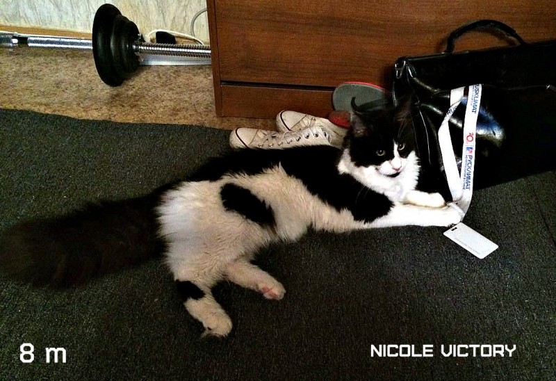 NICOLE VICTORY, 8 месяцев