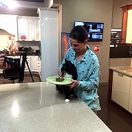 Фоторепортаж со съемки сюжетов по рецептам "КискиМиски" на телеканале "Телекафе"